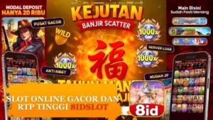 Slot Online Gacor dan RTP Tinggi 8IDslot